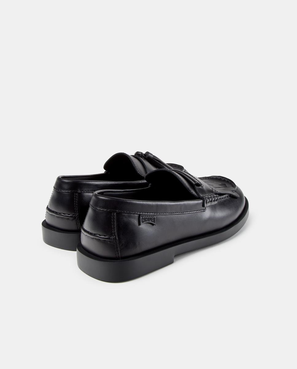 Mocasines de hombre don de piel - Camper - Negro Negro-4