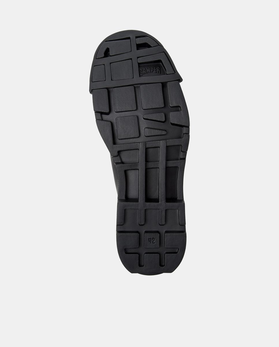 Imagen 5 de Botines de cordones de hombre junction - Camper - Negro Negro
