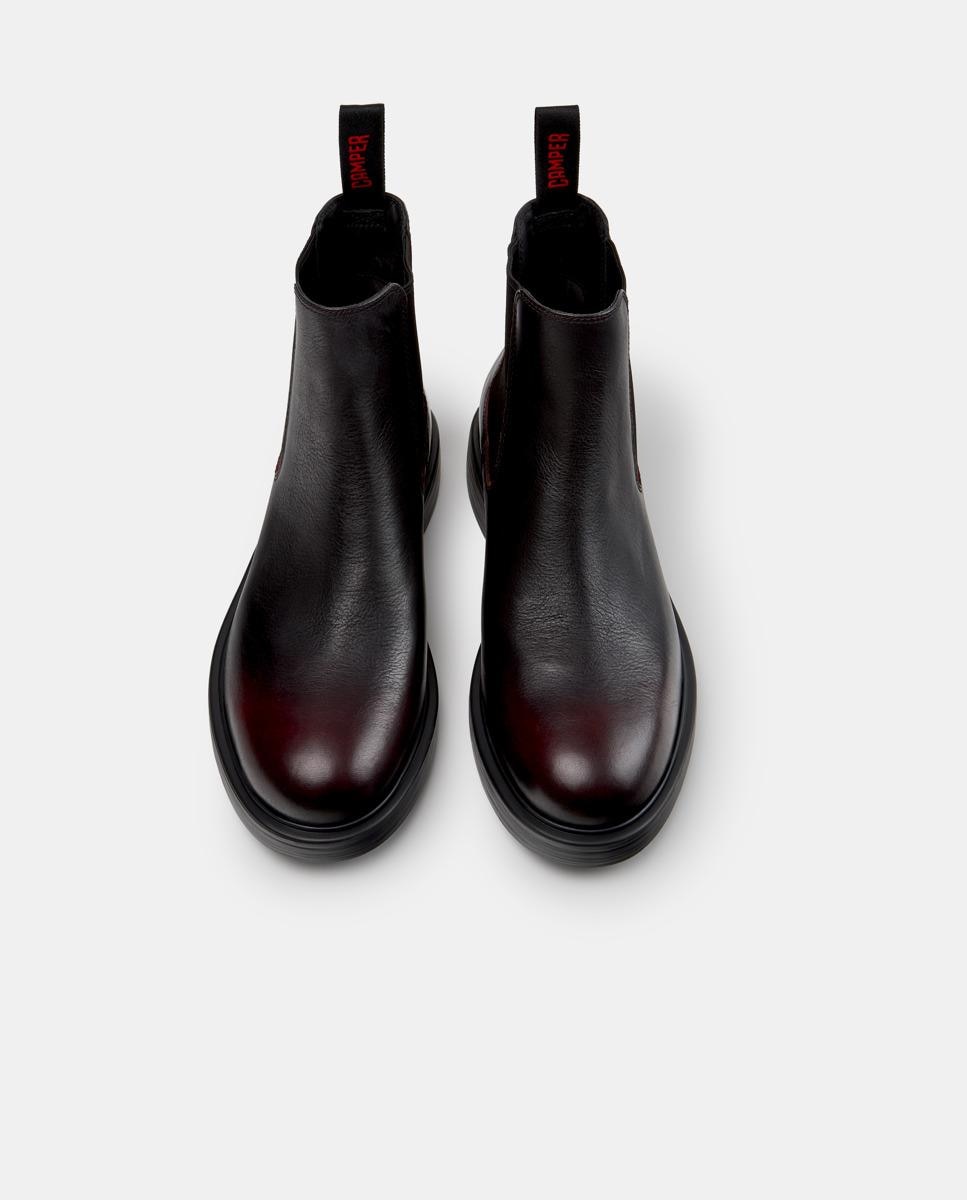 Botines de hombre de piel dean - Camper - Negro Negro-2
