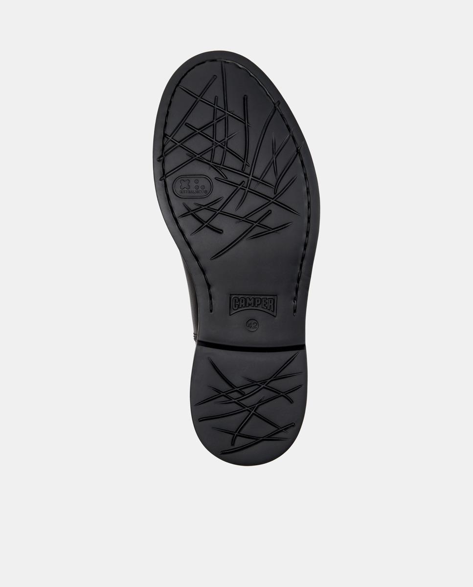 Botines de hombre de piel dean - Camper - Negro Negro-5