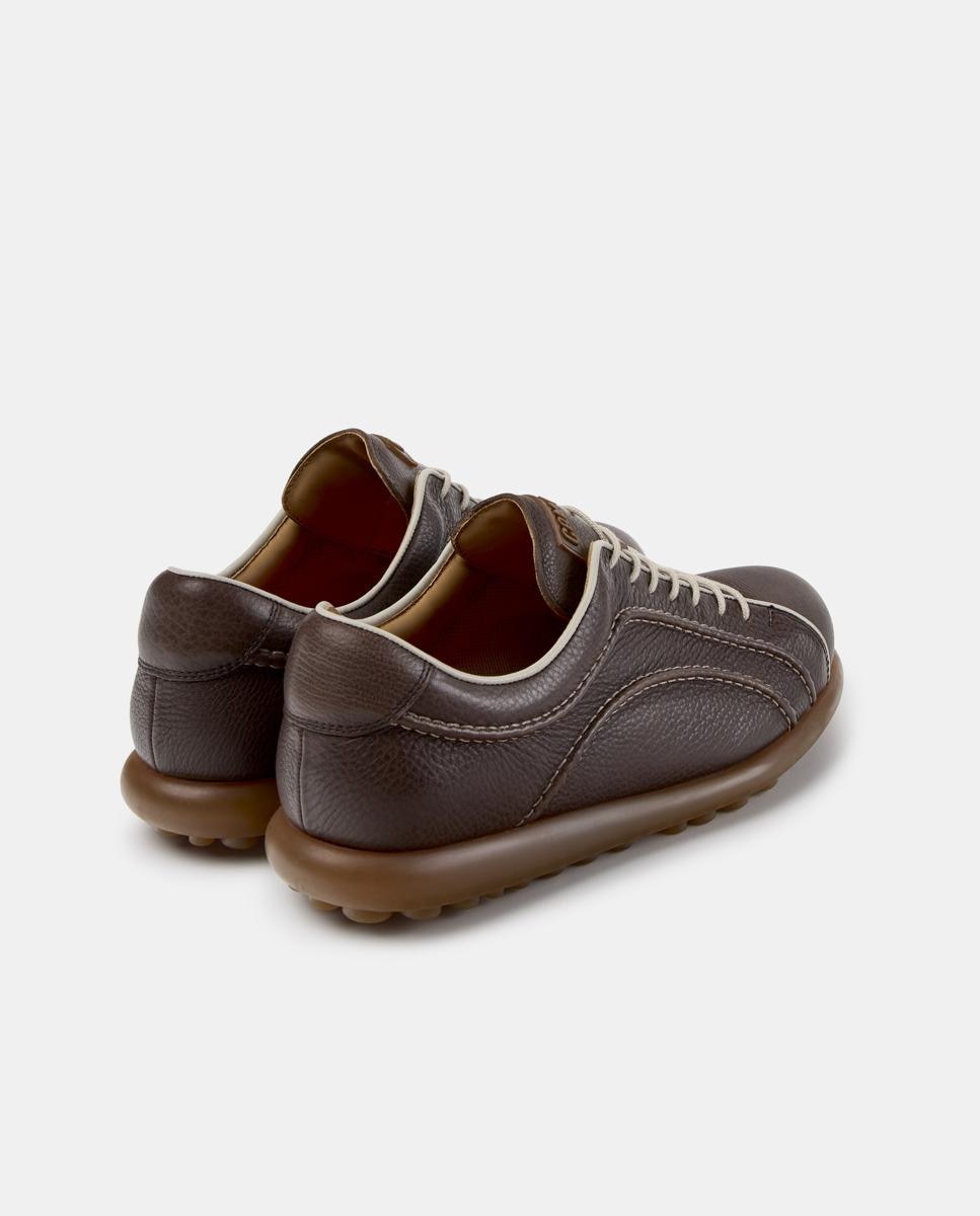 Imagen 4 de Zapatillas de piel de hombre pelotas ariel - Camper - Marrón Marrón