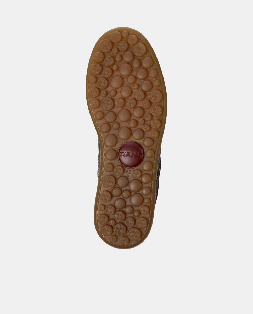 Imagen 5 de Zapatillas de piel de hombre pelotas ariel - Camper - Marrón Marrón