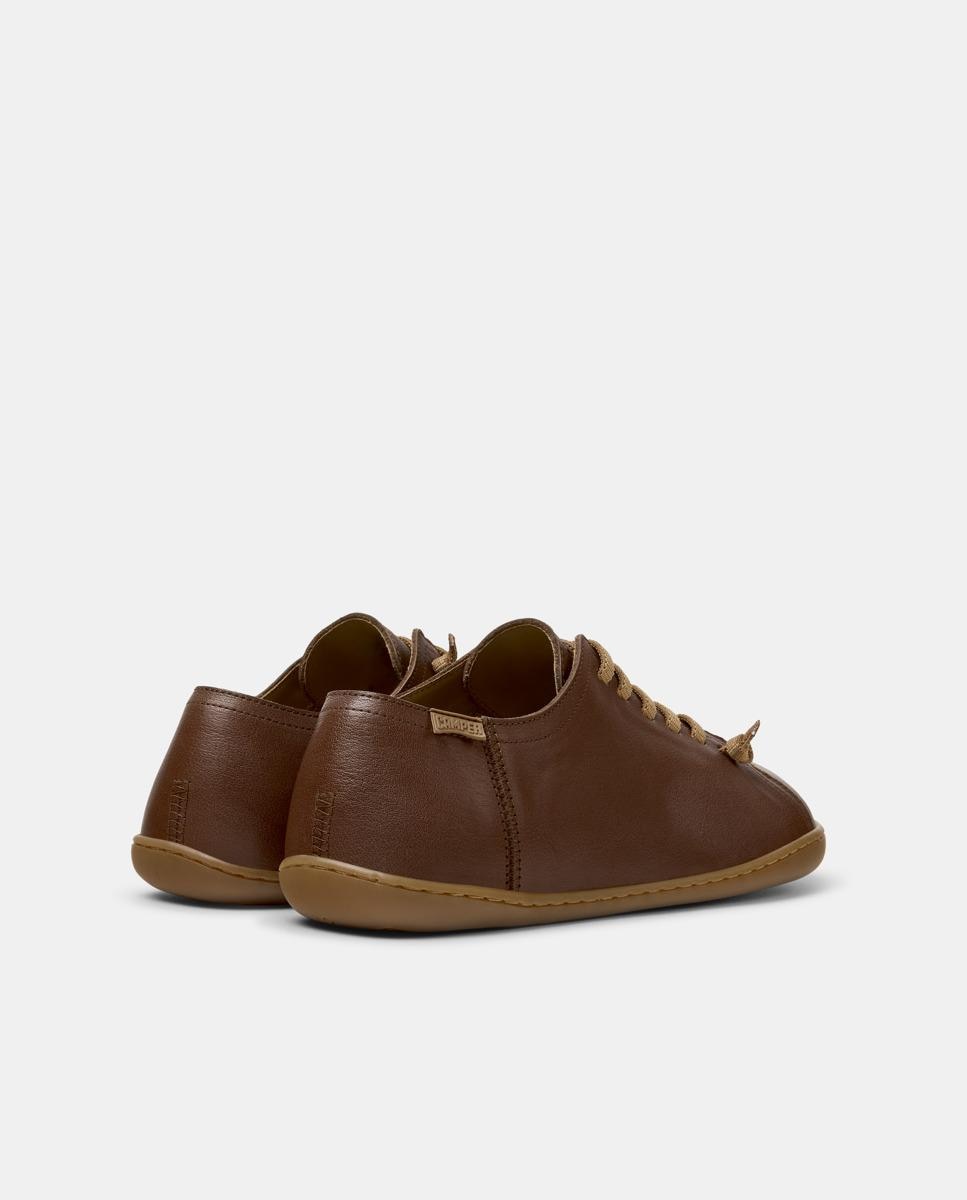 Zapatillas de piel de hombre peu cami - Camper - Marrón Marrón-2