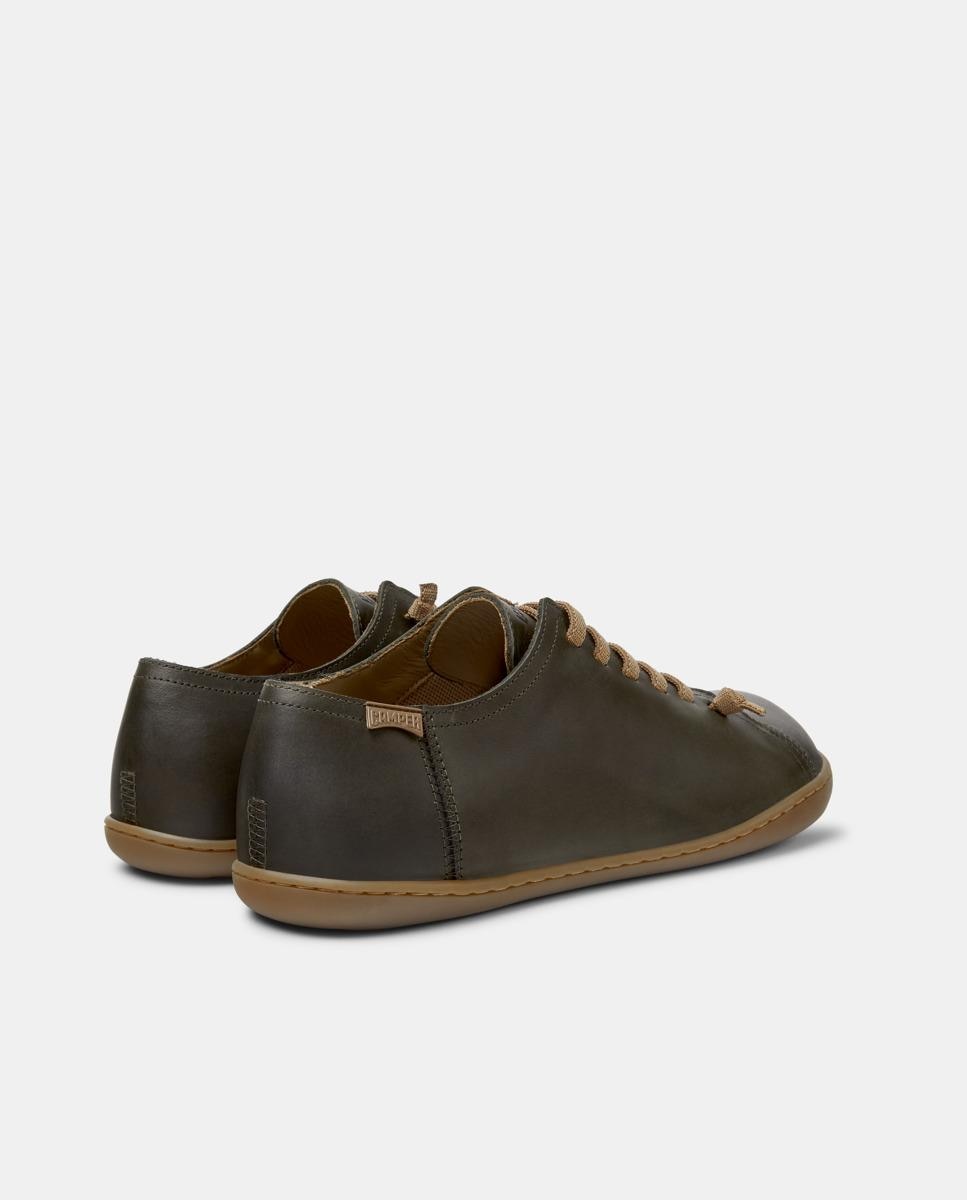Zapatillas de piel de hombre peu cami - Camper - Verde Verde-2