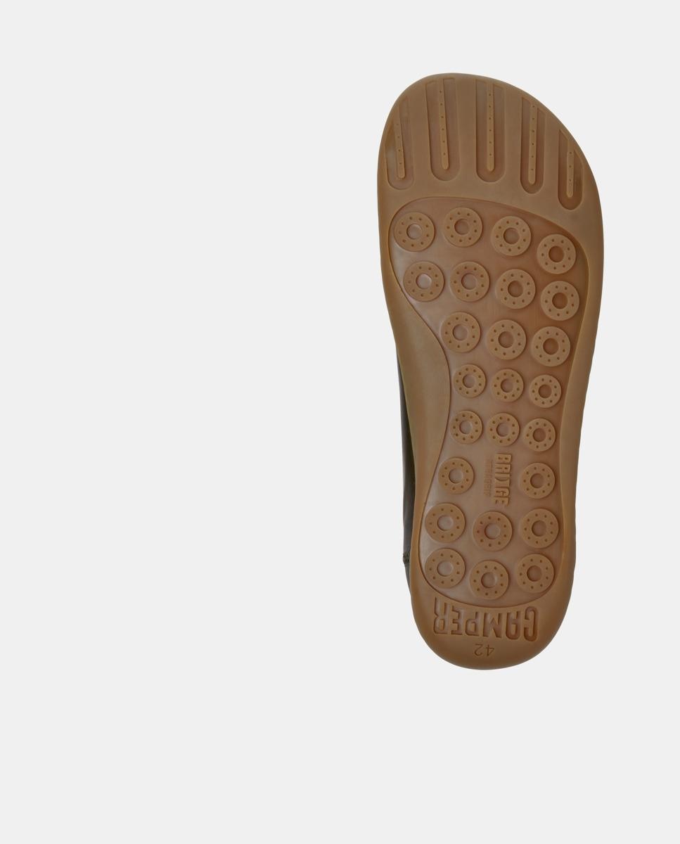Zapatillas de piel de hombre peu cami - Camper - Verde Verde-4