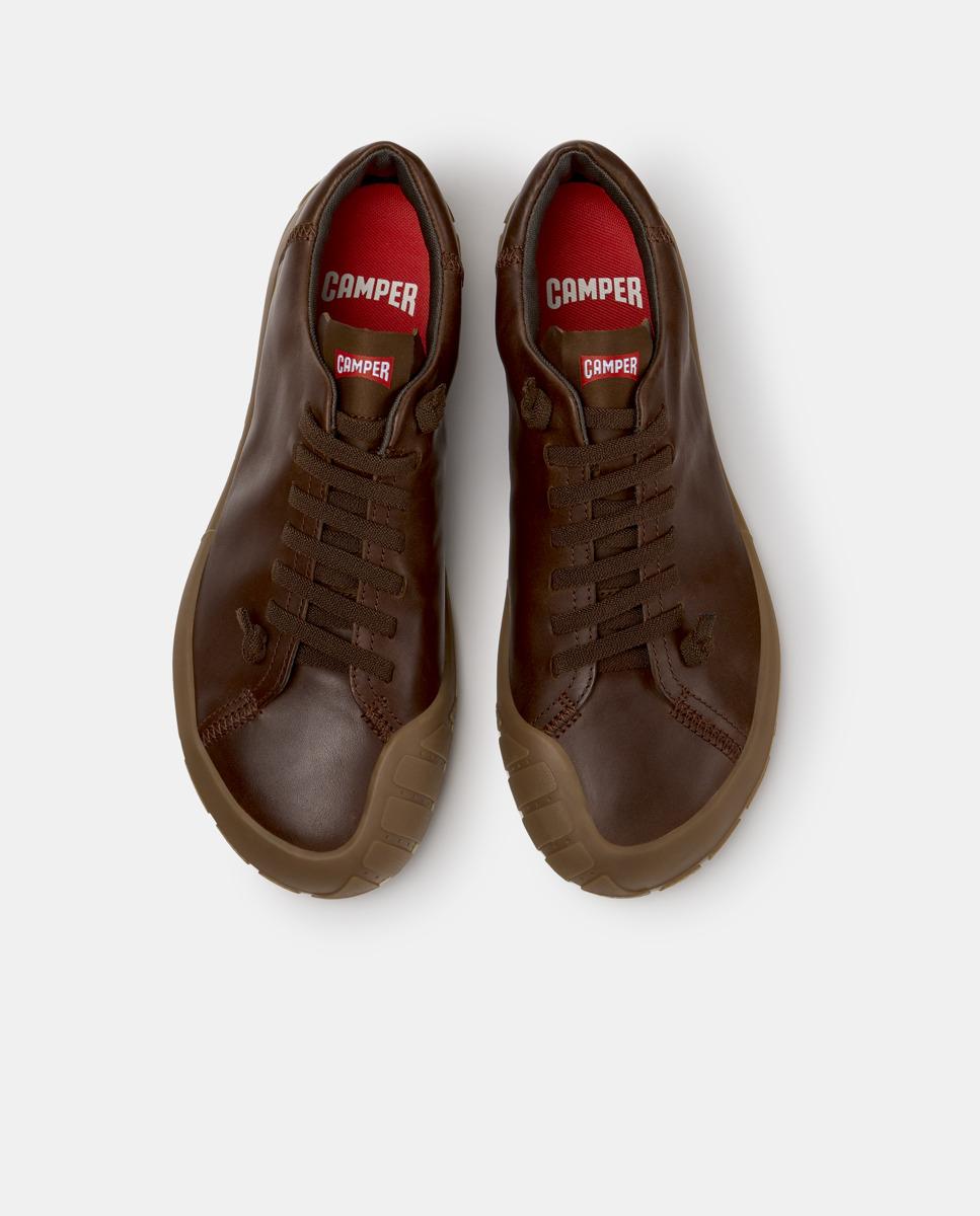 Zapatillas de vestir de hombre peu path+ - Camper - Marrón Marrón-3