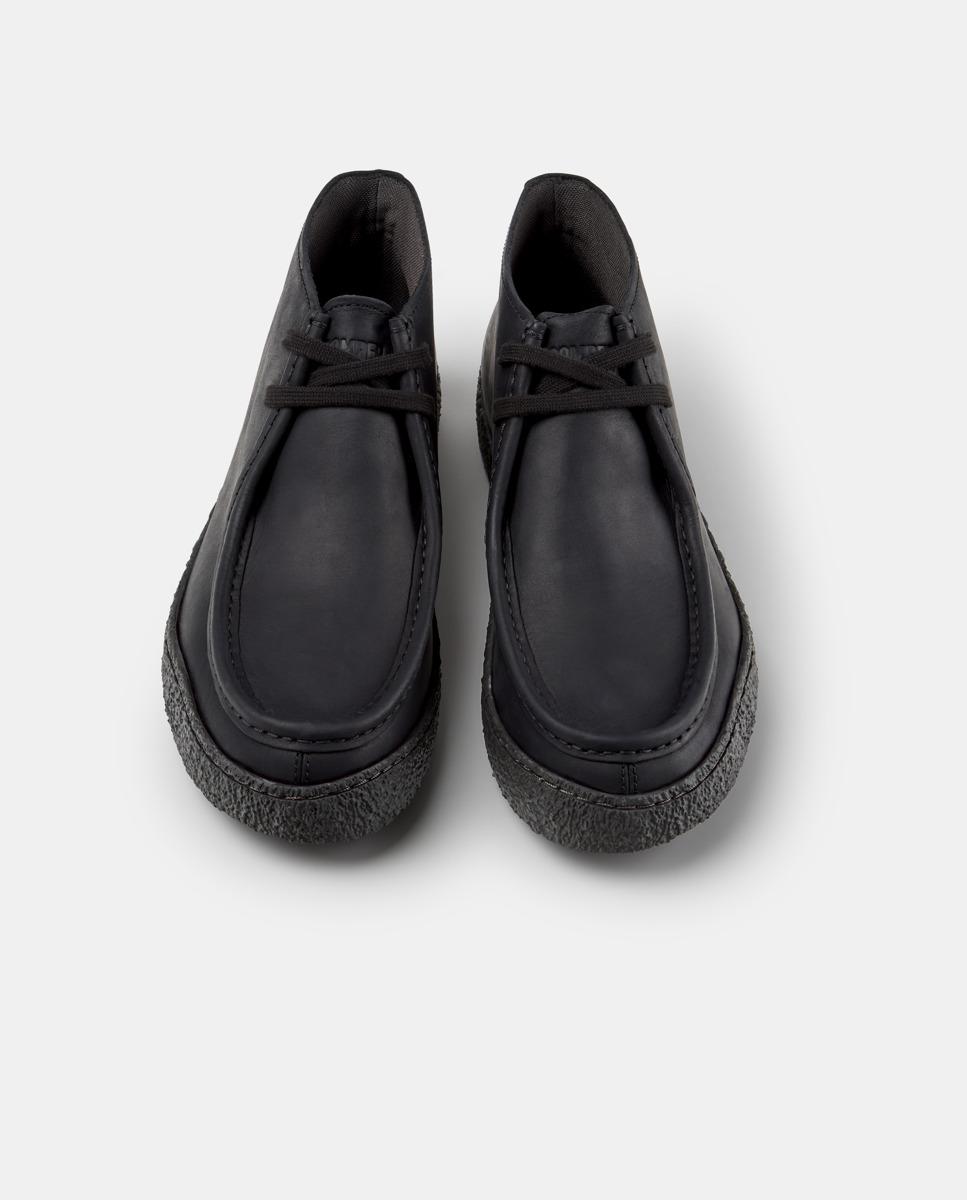 Botines de hombre de piel peu terreno - Camper - Negro Negro-2