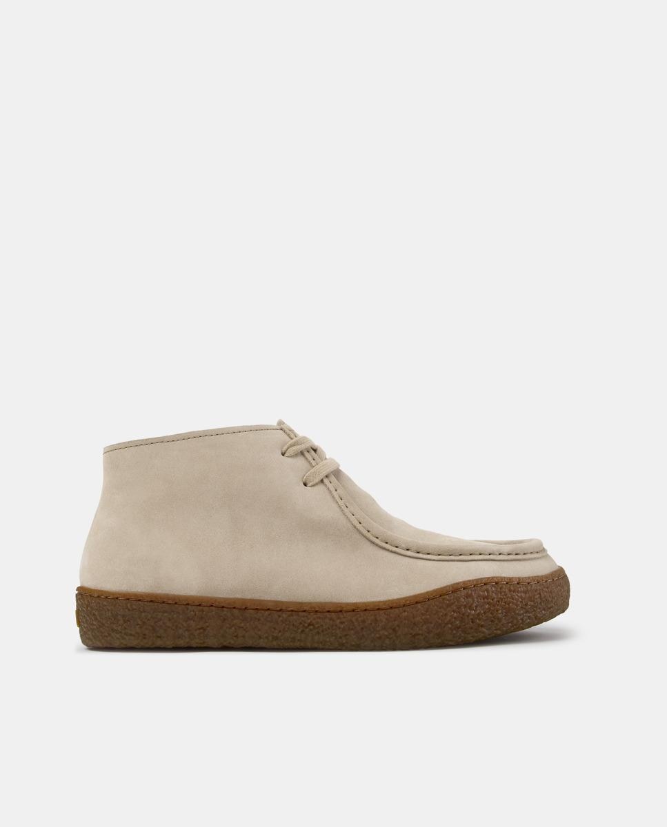 Imagen 0 de Botines de cordones de hombre peu terreno Beige