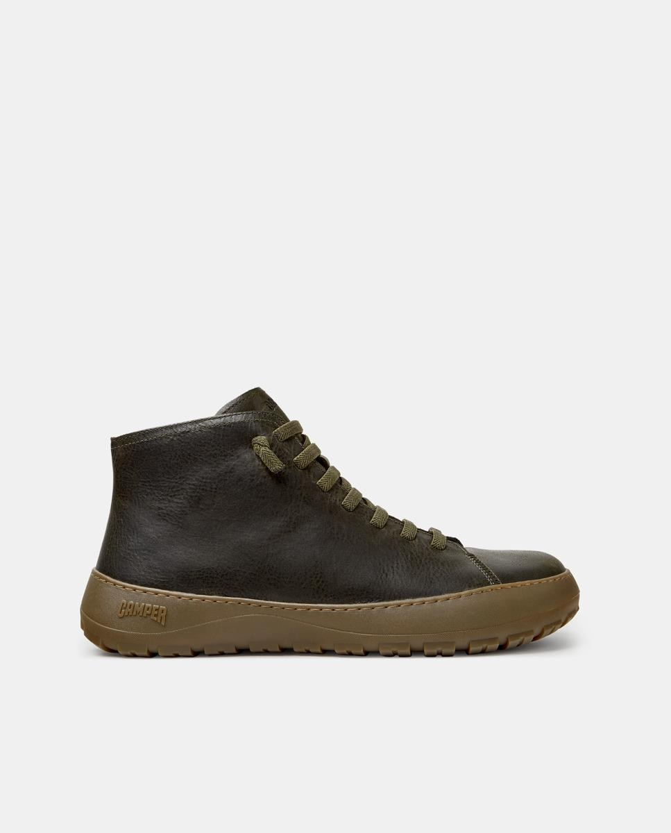 Imagen 0 de Botines de hombre de piel peu serra Verde