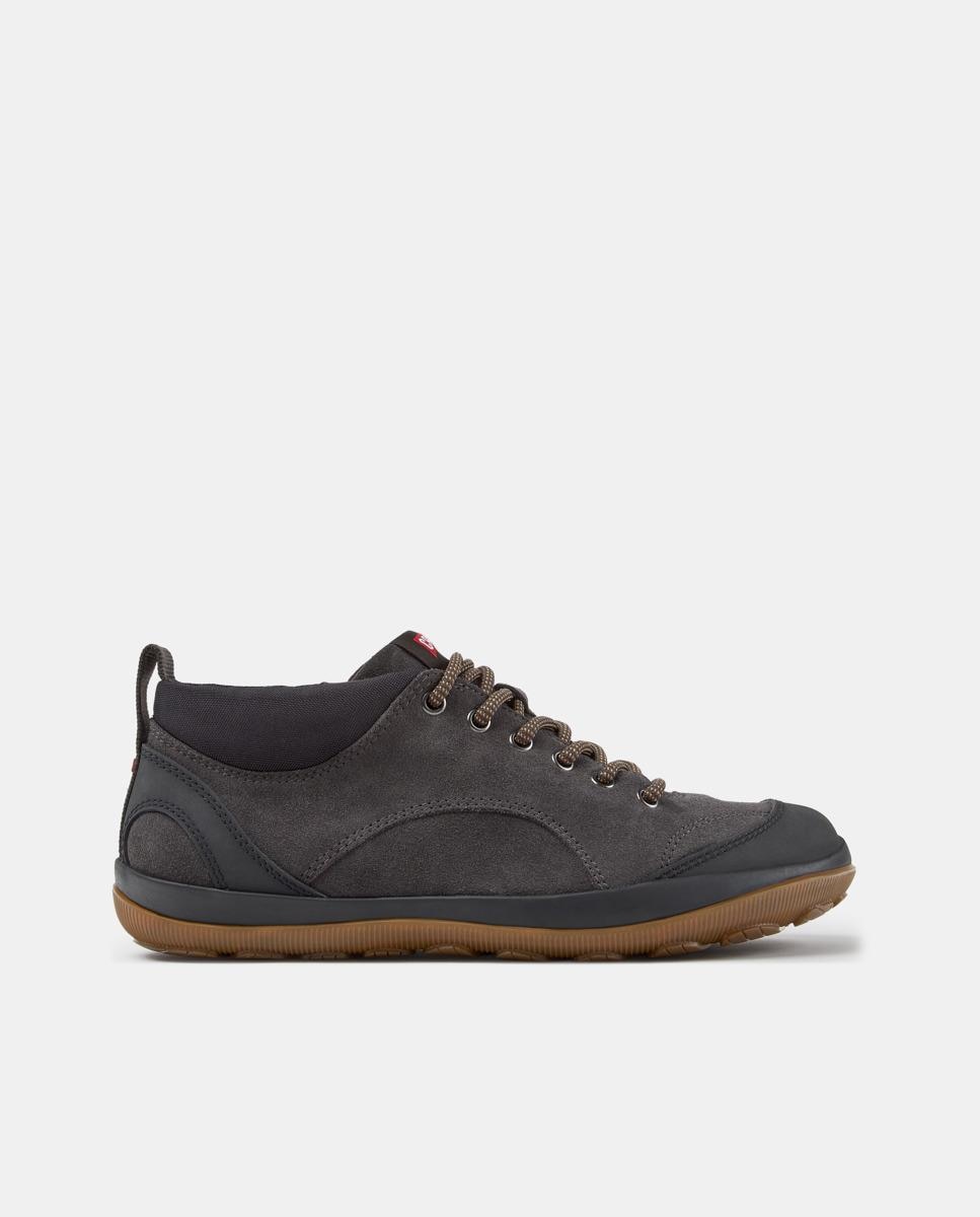 Zapatillas de piel de hombre peu pista gm - Camper - Gris Gris-1