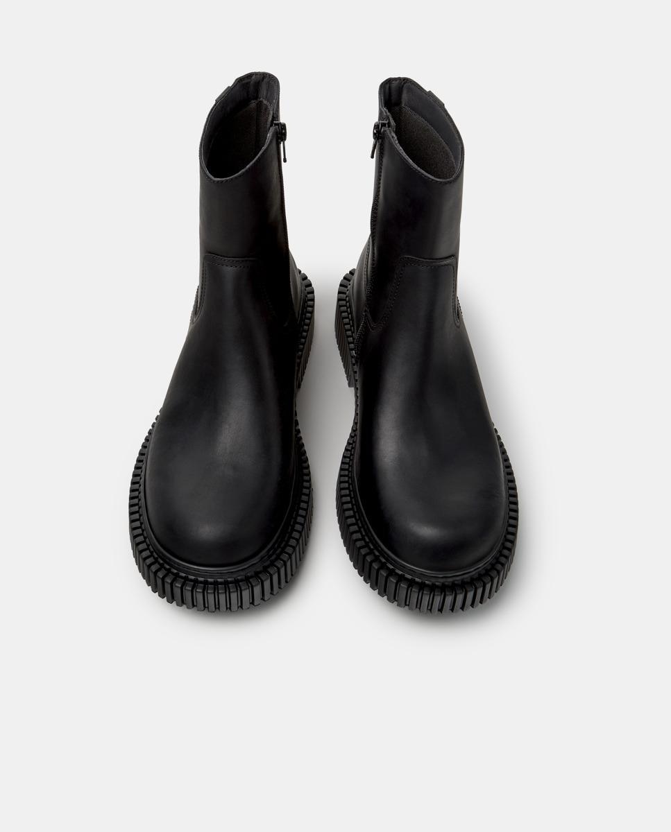 Imagen 2 de Botines de hombre de piel pix berlin - Camper - Negro Negro