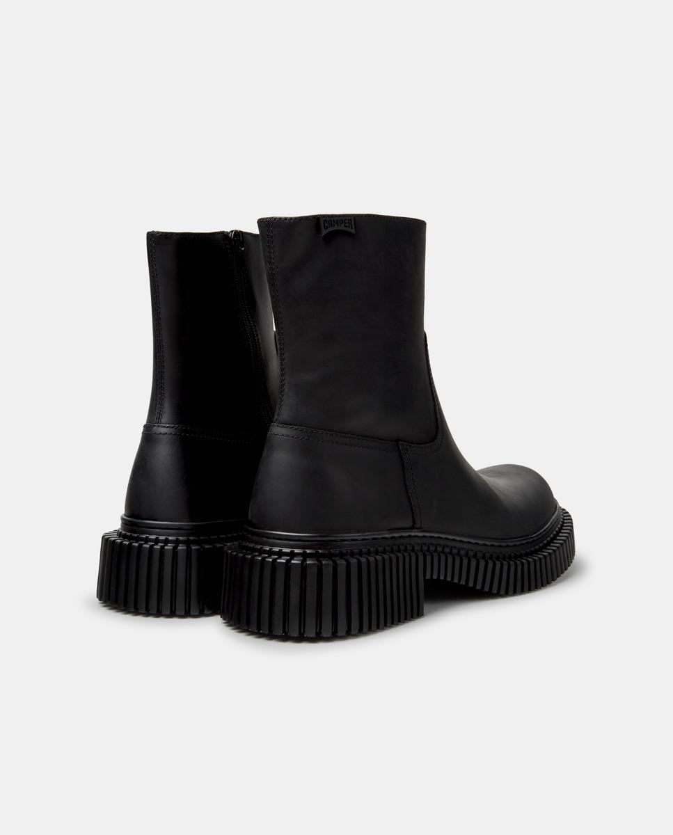 Imagen 4 de Botines de hombre de piel pix berlin - Camper - Negro Negro