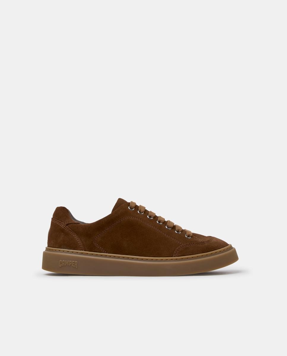 Zapatillas de vestir en piel de hombre runner twentyfive - Camper - Marrón Marrón-1