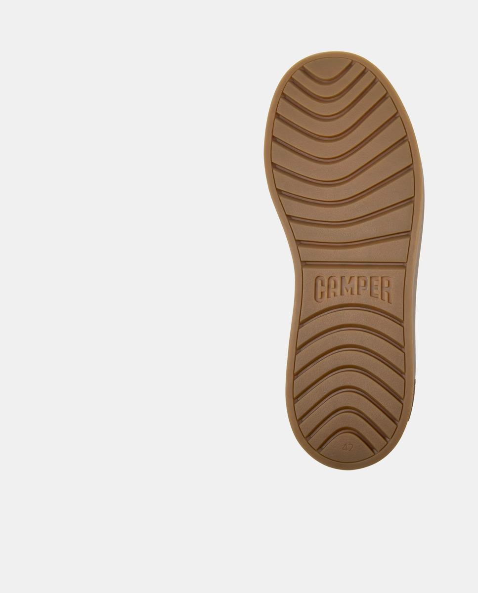 Zapatillas de vestir en piel de hombre runner twentyfive - Camper - Marrón Marrón-4