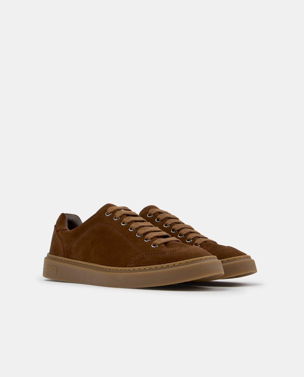 Zapatillas de vestir en piel de hombre runner twentyfive - Camper - Marrón Marrón-5