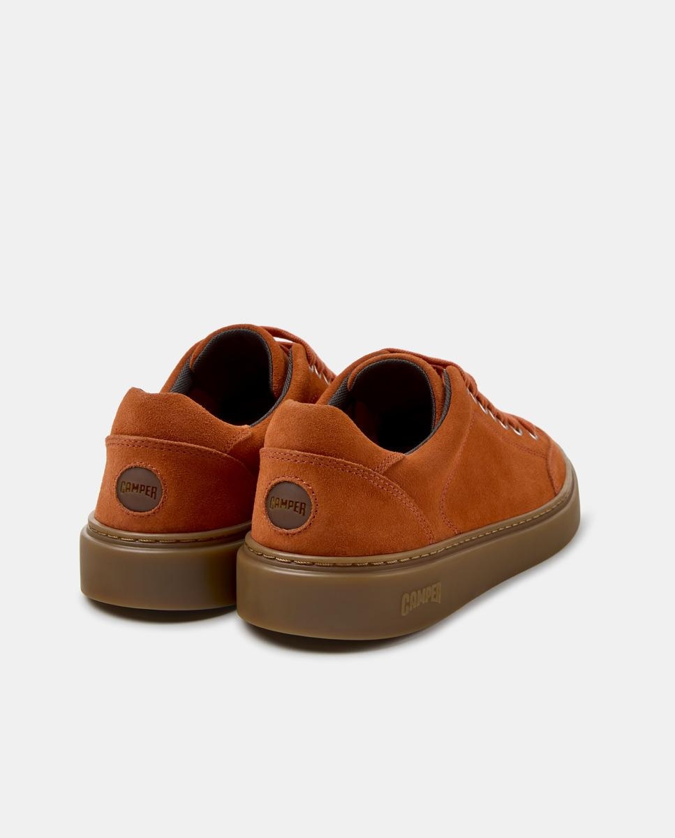 Zapatillas de vestir en piel de hombre runner twentyfive - Camper - Rojo Rojo-4