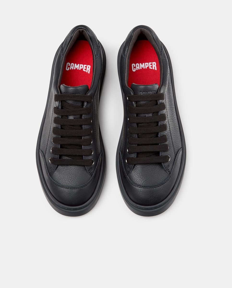Imagen 2 de Zapatillas de piel de hombre runner twentyfive - Camper - Negro Negro