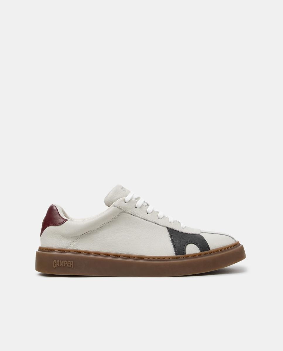 Zapatillas de piel de hombre runner twentyfive twins - Camper - Blanco Blanco-1