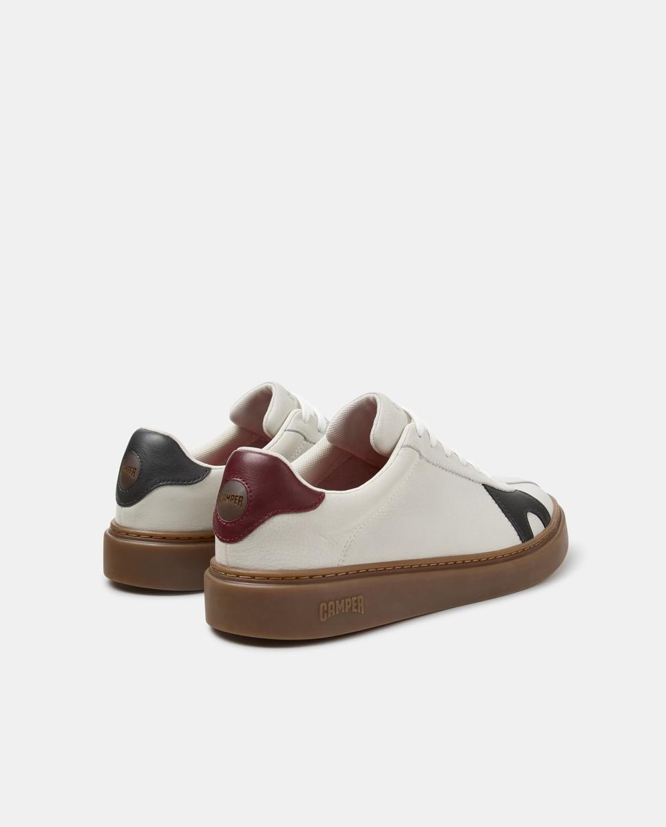 Zapatillas de piel de hombre runner twentyfive twins - Camper - Blanco Blanco-4
