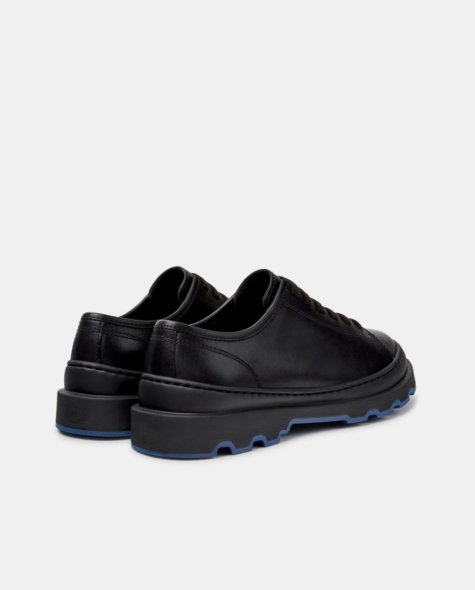 Zapatos de cordones de mujer de piel brutus+ - Camper - Negro Negro-2