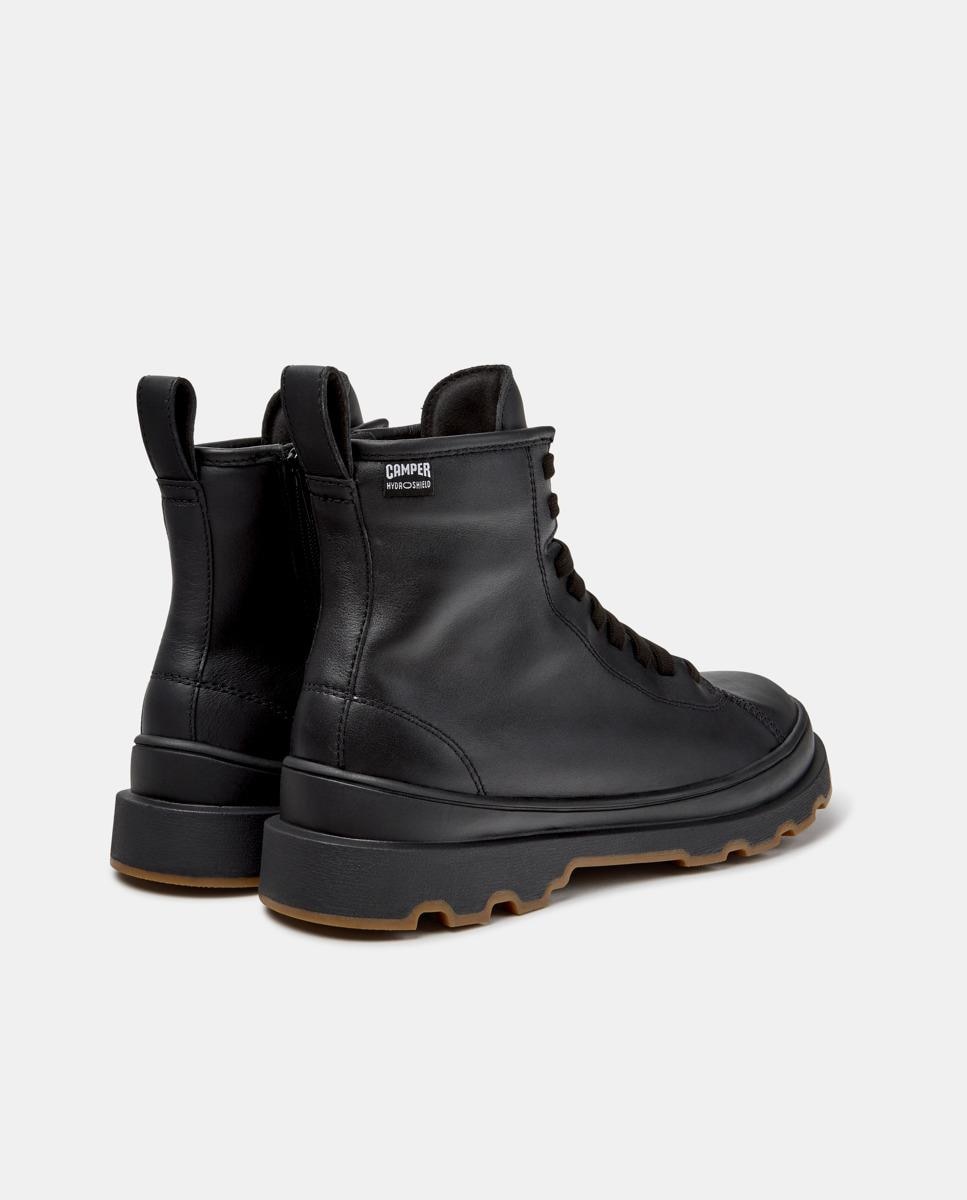 Botines de mujer de piel brutus+ - Camper - Negro Negro-4