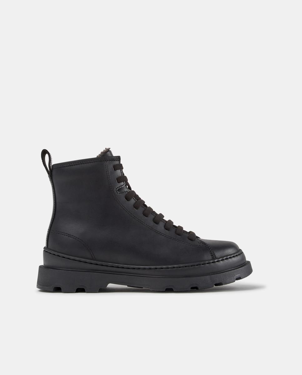 Botas de cordones de mujer brutus+ - Camper - Negro Negro-1