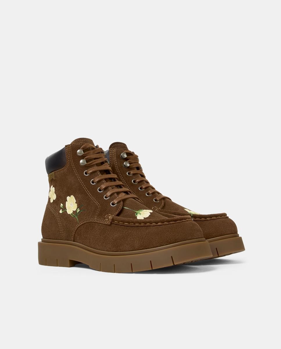Botas de cordones alaro twins - Camper - Marrón Marrón-2
