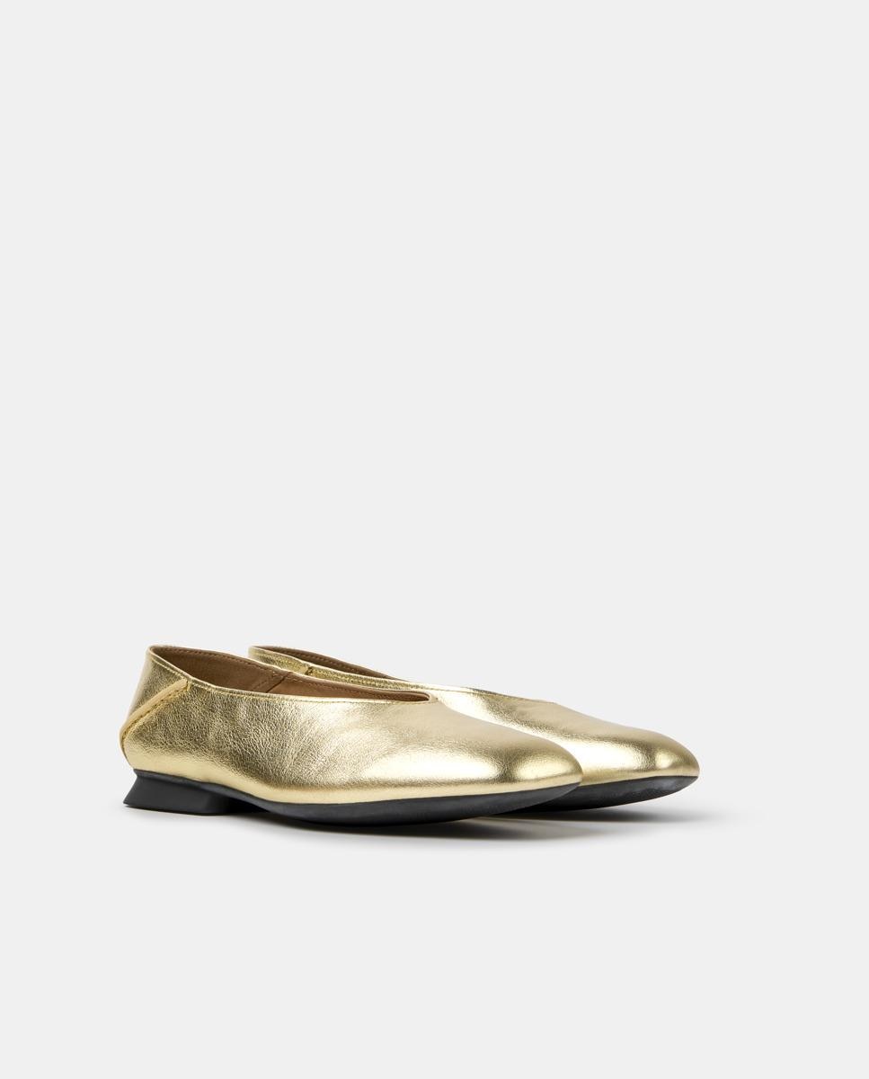 Bailarinas de mujer de piel casi myra - Camper - Dorado Dorado-3