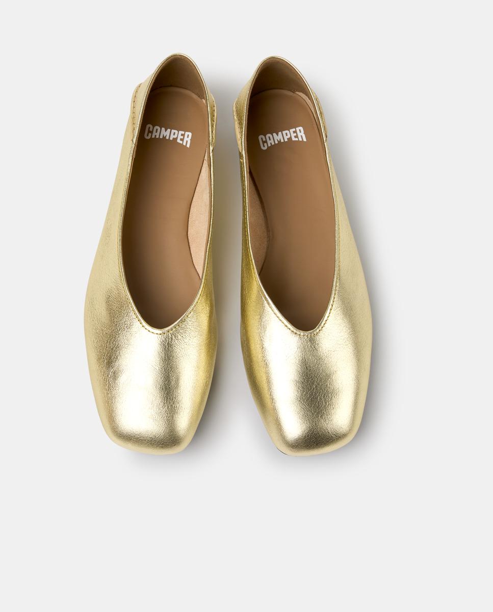 Bailarinas de mujer de piel casi myra - Camper - Dorado Dorado-2