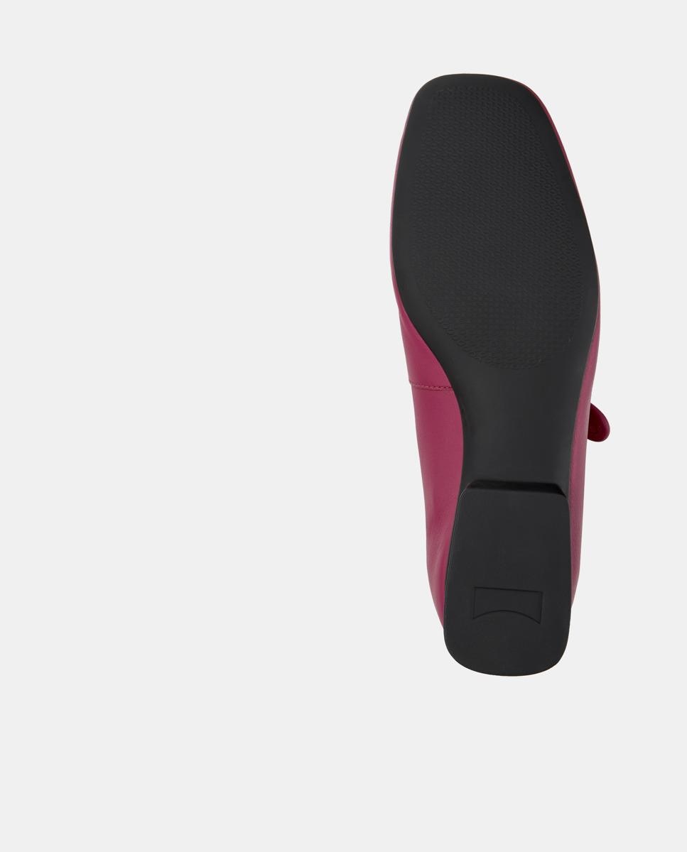Merceditas planas de mujer casi myra de piel - Camper - Rosa Rosa-4