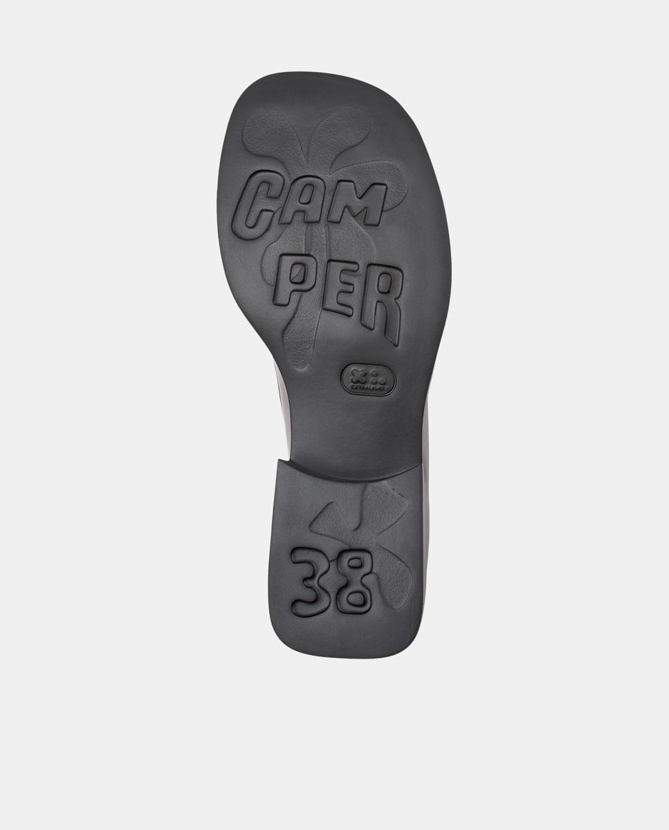 Mocasines de piel de mujer donna - Camper - Marrón Marrón-5