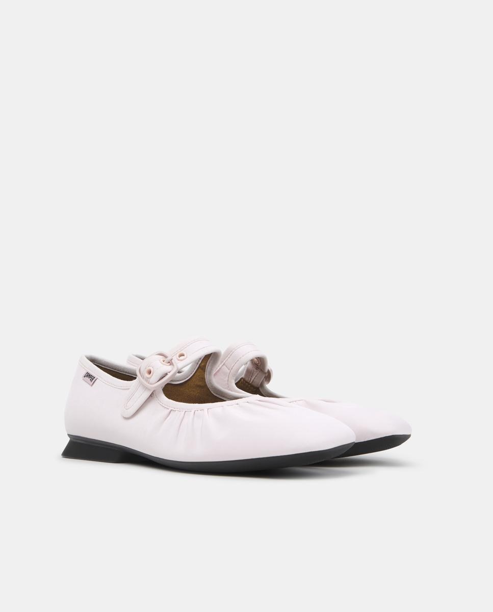 Merceditas planas de mujer casi myra - Camper - Rosa Rosa-5