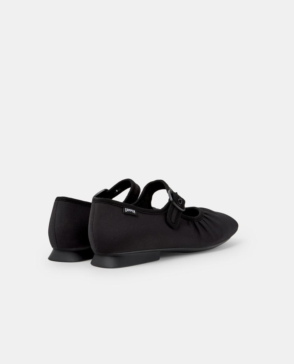 Merceditas planas de mujer casi myra - Camper - Negro Negro-2