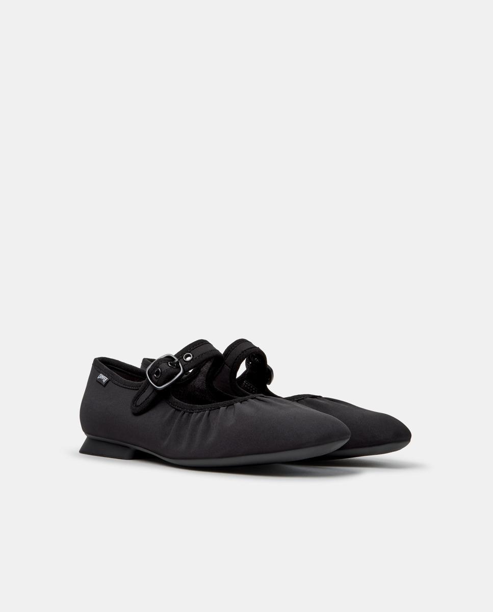 Merceditas planas de mujer casi myra - Camper - Negro Negro-5