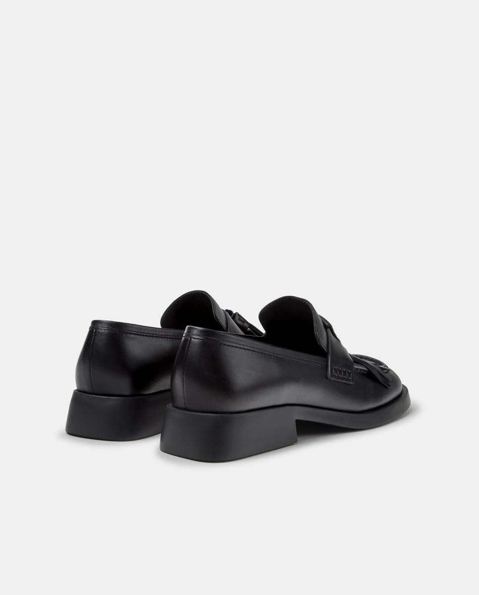Mocasines de piel de mujer donna - Camper - Negro Negro-4