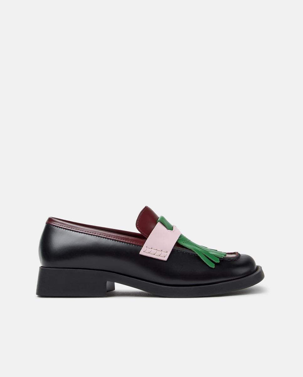 Imagen 0 de Mocasines de mujer donna de piel Negro