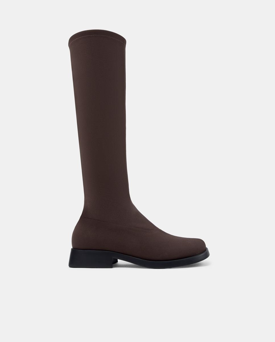 Botas altas de mujer donna - Camper - Marrón Marrón-1