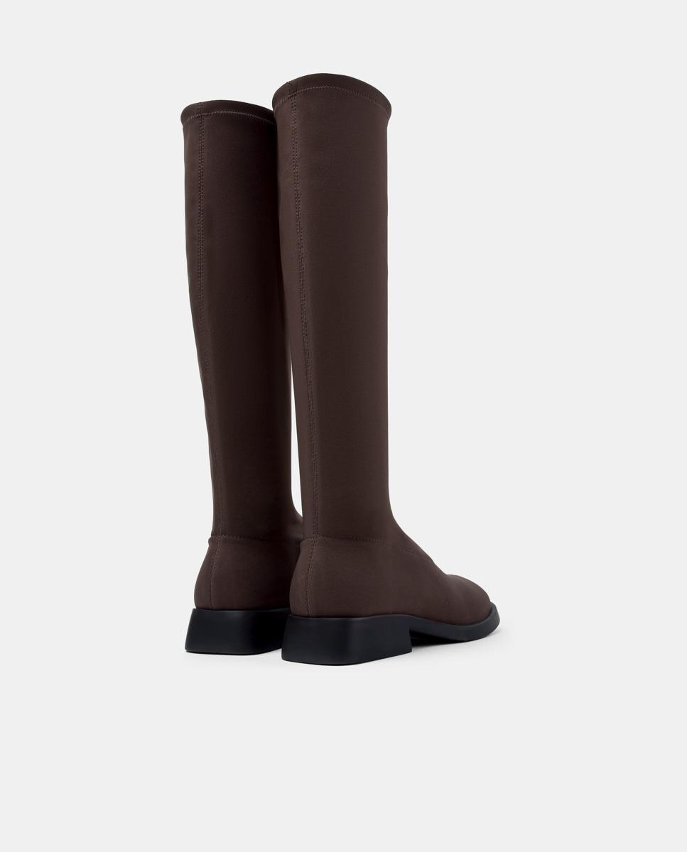 Botas altas de mujer donna - Camper - Marrón Marrón-4