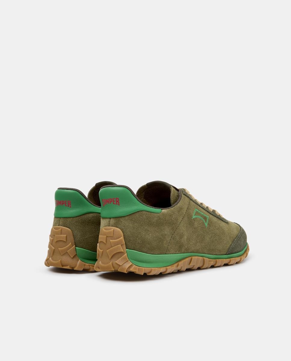 Imagen 2 de Zapatillas de mujer drift walk de piel - Camper - Verde Verde