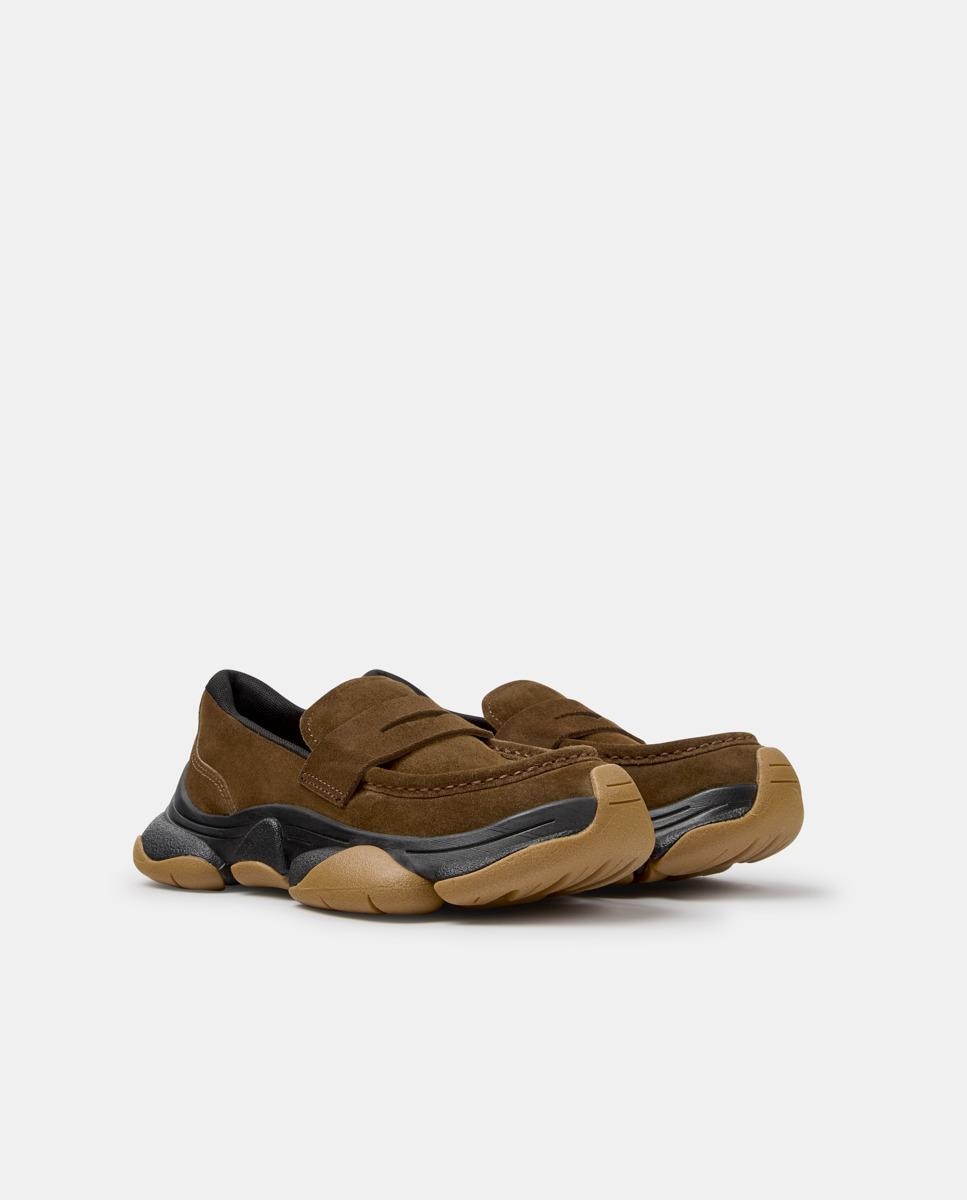 Imagen 5 de Mocasines de mujer karst 2 de piel - Camper - Marrón Marrón
