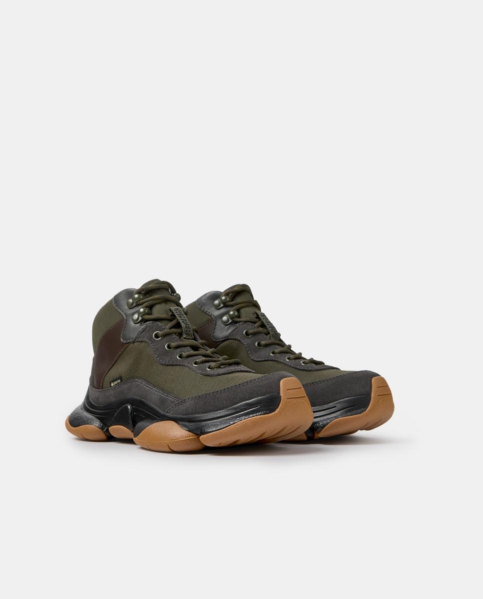 Zapatillas altas de mujer karst 2 - Camper - Verde Verde-3