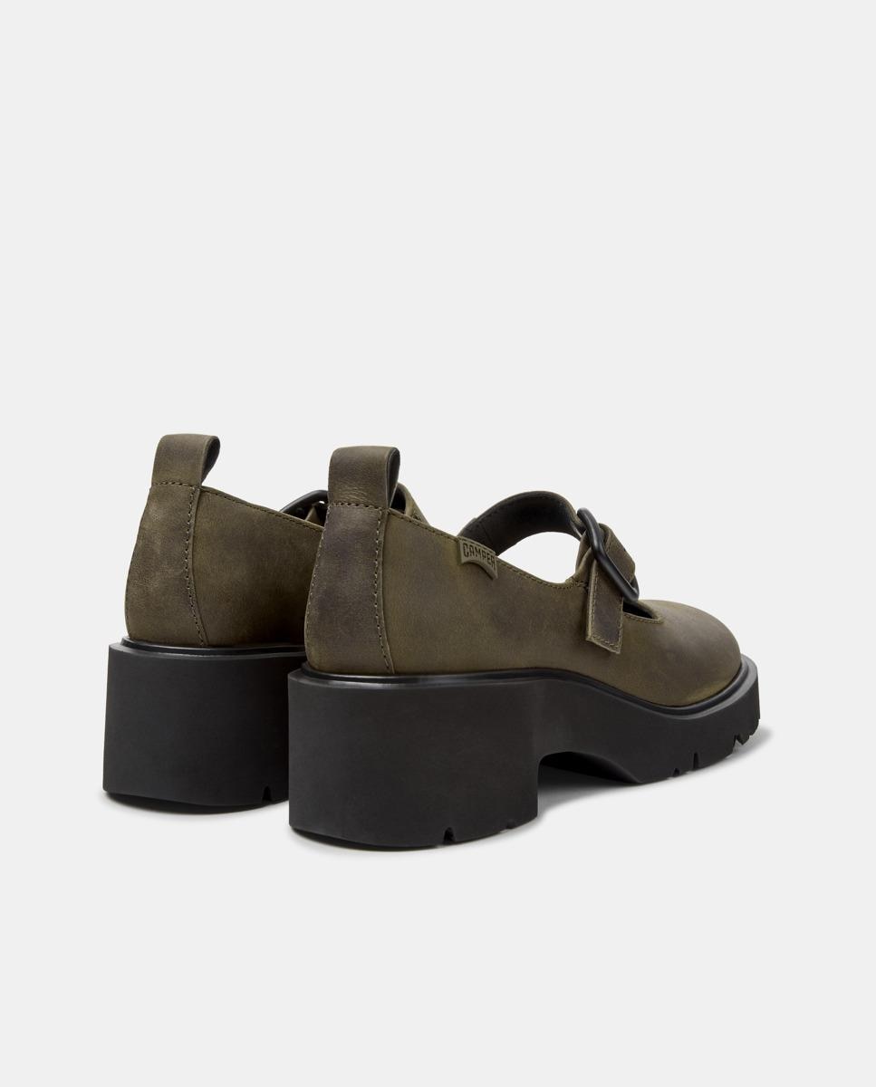 Zapatos de salón de mujer milah de piel - Camper - Verde Verde-2