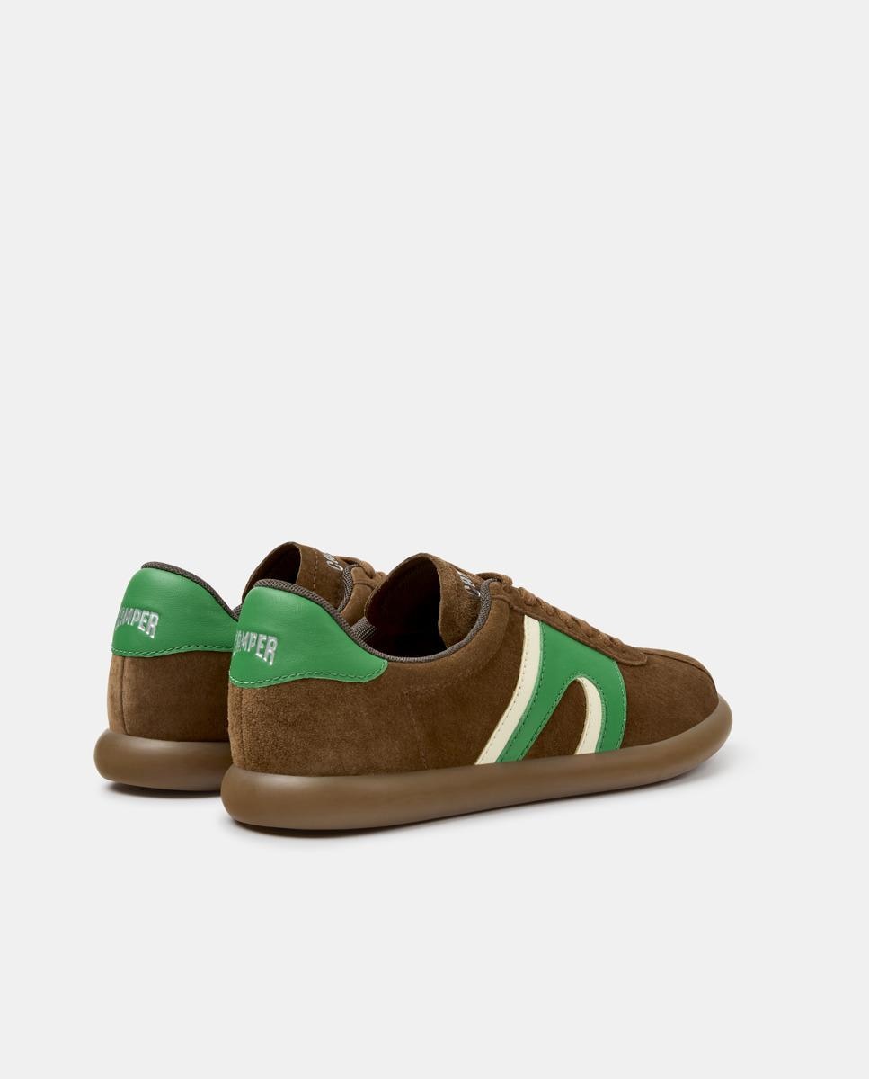 Imagen 2 de Zapatillas de mujer pelotas soller de piel - Camper - Marrón Marrón