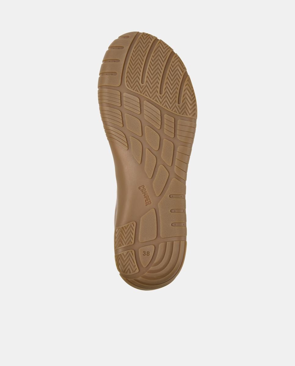 Zapatillas básicas de mujer de piel peu path+ - Camper - Camel Camel-5