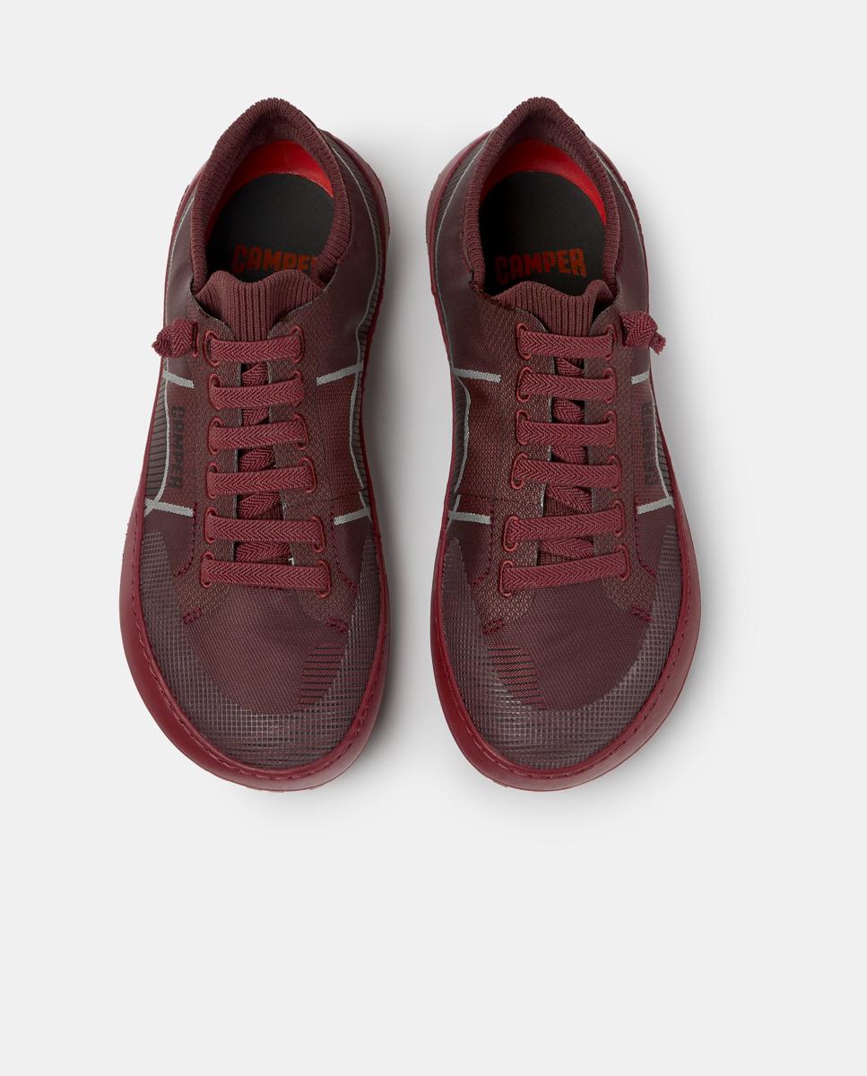 Zapatillas deportivas de mujer peu serra con cordones - Camper - Burdeos Burdeos-3