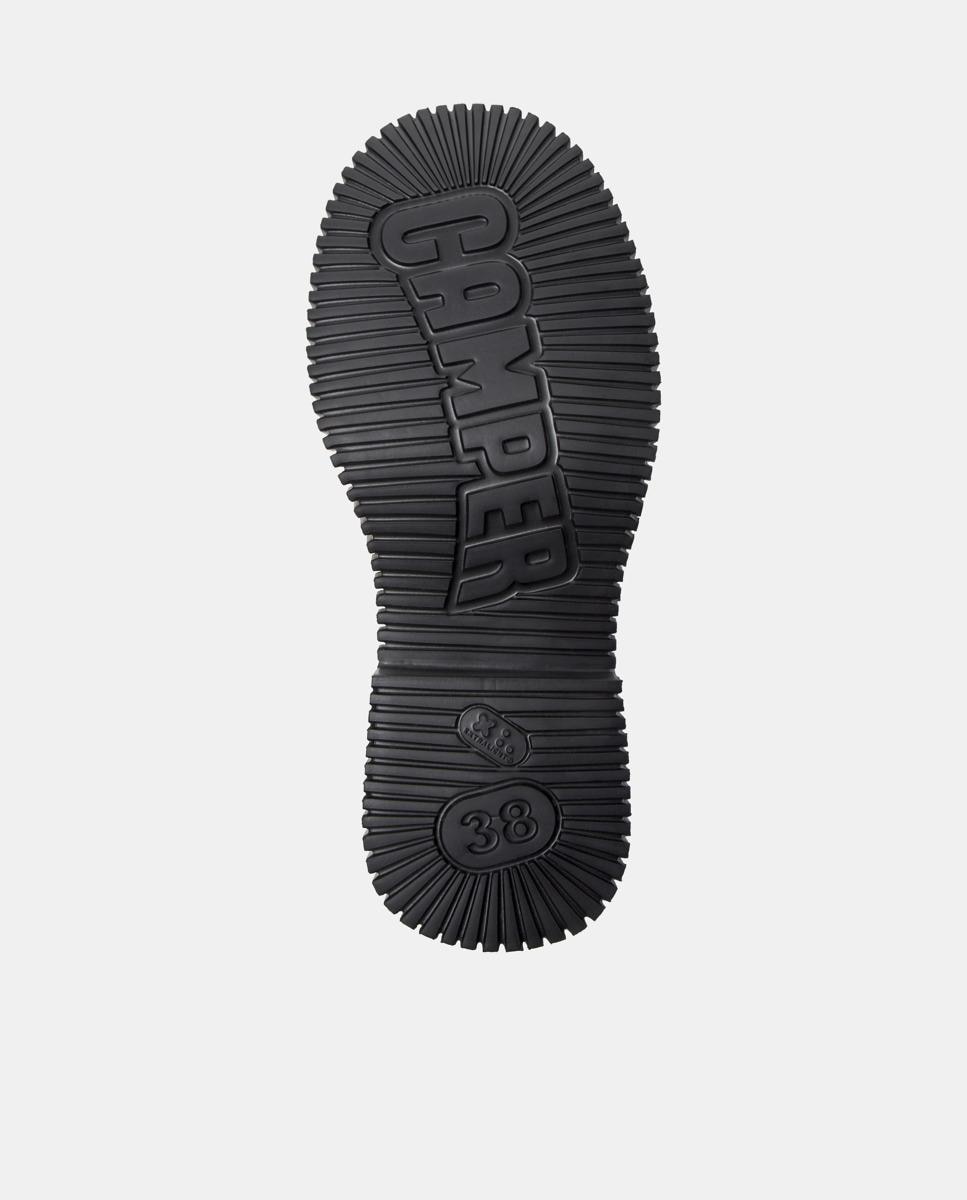 Zapatos de cordones de mujer pix berlin de piel lisa - Camper - Negro Negro-5