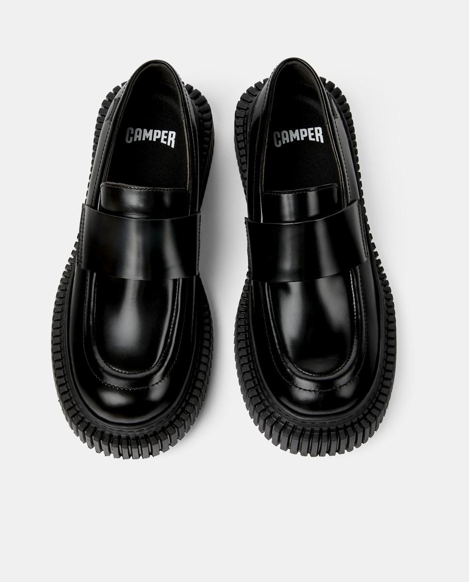 Mocasines de piel de mujer pix berlin - Camper - Negro Negro-2