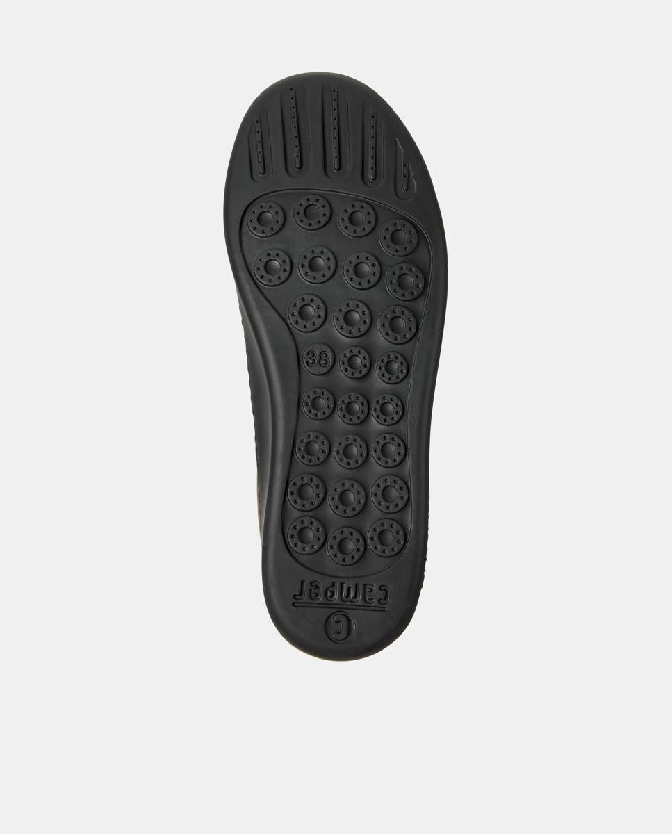 Zapatillas altas de piel de mujer peu touring - Camper - Verde Verde-5