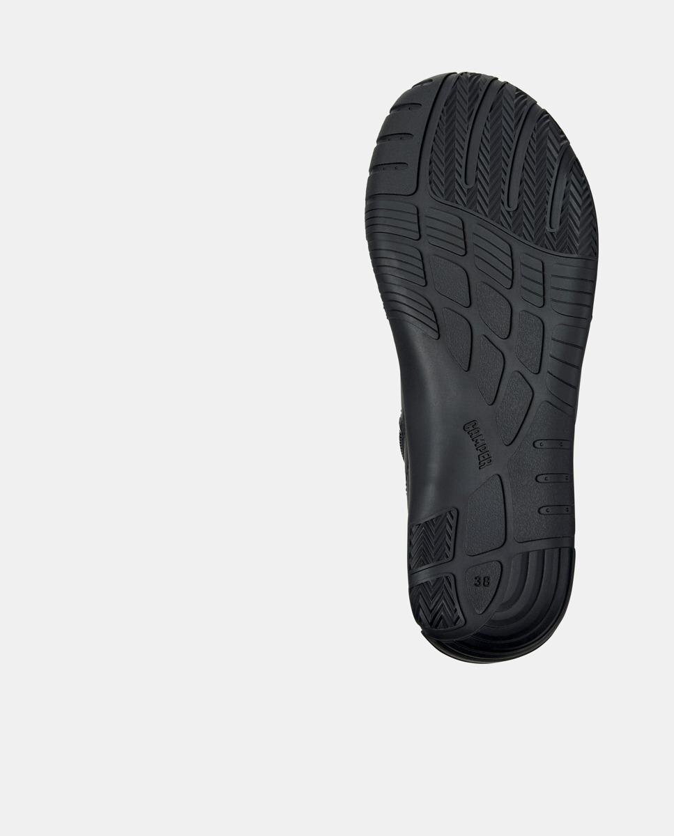 Botines de cordones de mujer de piel peu path+ - Camper - Negro Negro-4