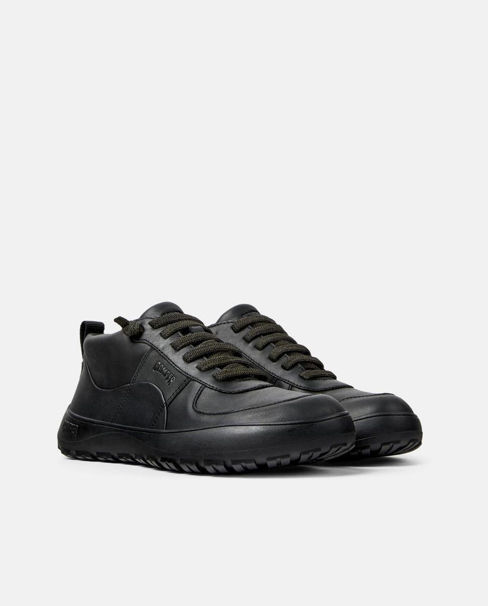 Botines de cordones de mujer peu serra - Camper - Negro Negro-3